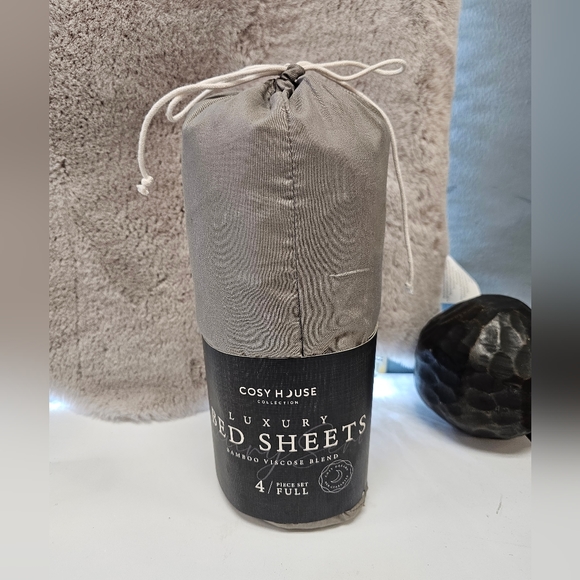 Luxury Bed Sheets Bamboo Viscose Blend - Picture 1 of 7